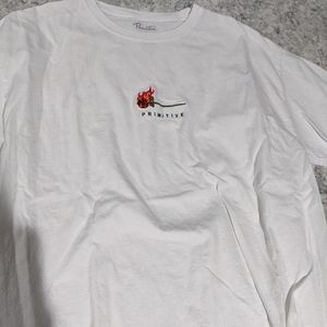 Primitive tee, L, white